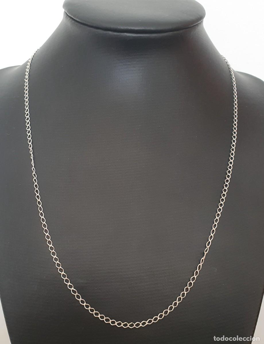 Joyeria: cadena plata de ley 925 largo 45 c. peso 2 g. nueva - Foto 1