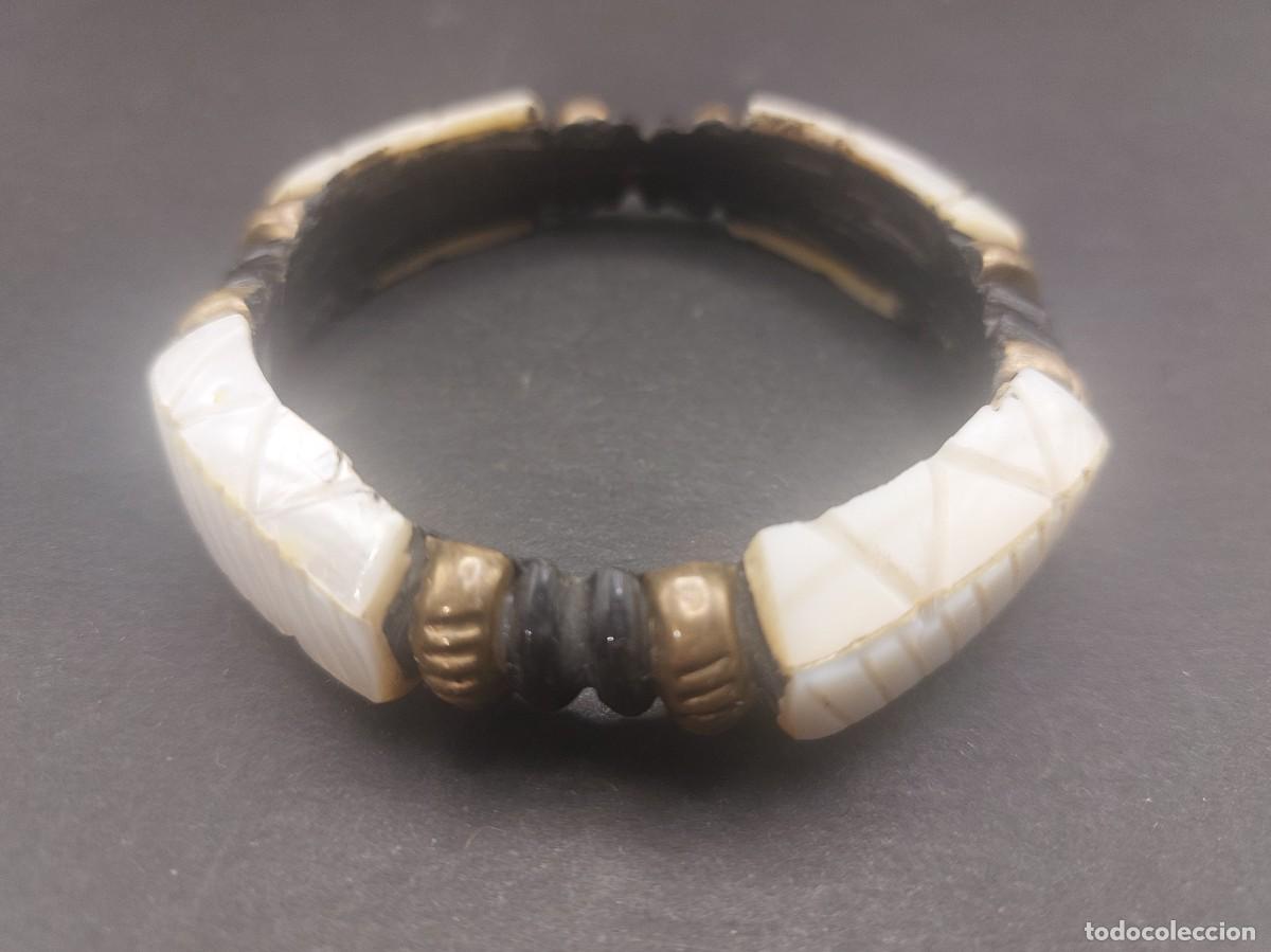 Joyeria: PULSERA BRAZALETE EN HUESO Y MADERA - Foto 3