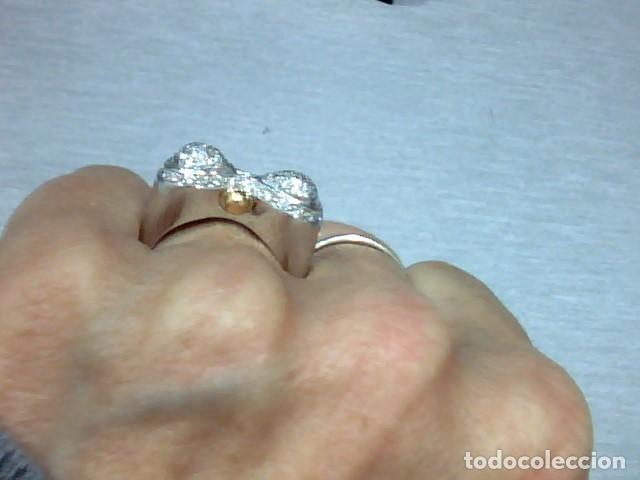 Joyeria: anillo en oro 18 kts con diamantes - Foto 2