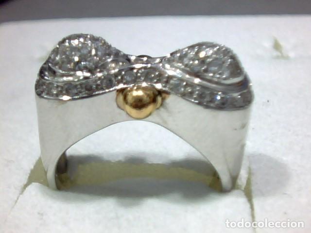 Joyeria: anillo en oro 18 kts con diamantes - Foto 5