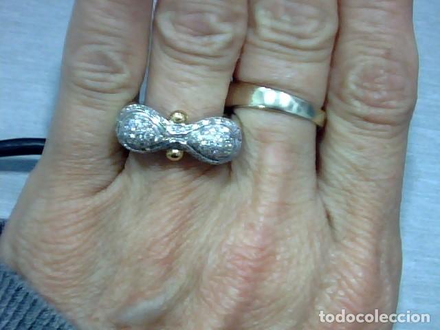 Joyeria: anillo en oro 18 kts con diamantes - Foto 9