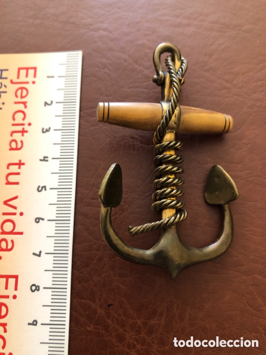 Joyeria: Broche ancla marinera. Insignia. Bronce. ASM - Foto 3