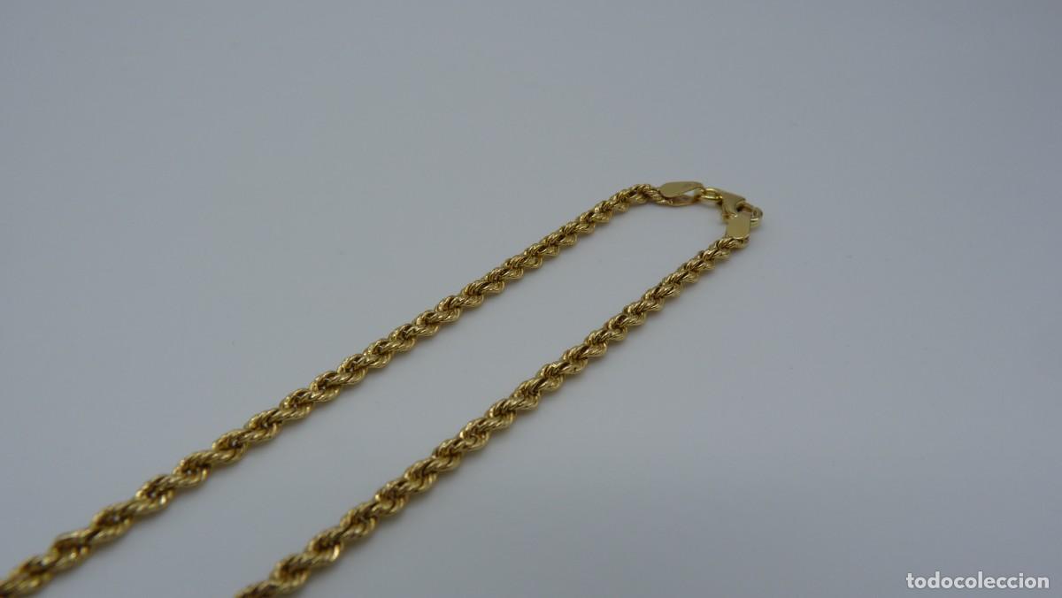 Joyeria: COLLAR CORD&Oacute;N SEMI-MACIZO EN ORO DE 18 KLTS.(750MM) - Foto 7