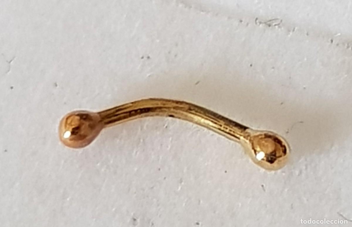 Joyeria: Piercing para nariz de oro de 18 kilates (Nuevo) - Foto 1