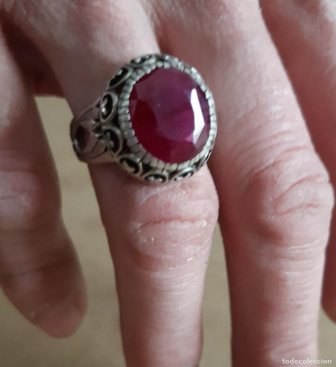 Joyeria: Anillo Piedra Ojo de Tigre - Foto 5