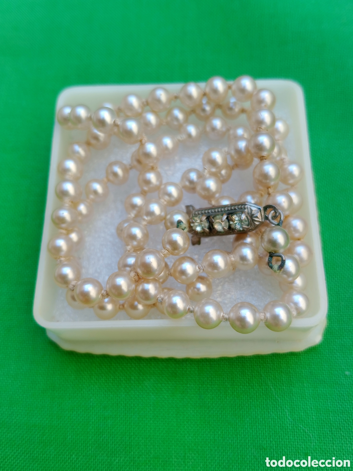 Joyeria: COLLAR PERLAS con ANTIGUO ESTUCHE/JOYERO-IGUALADA - Foto 3