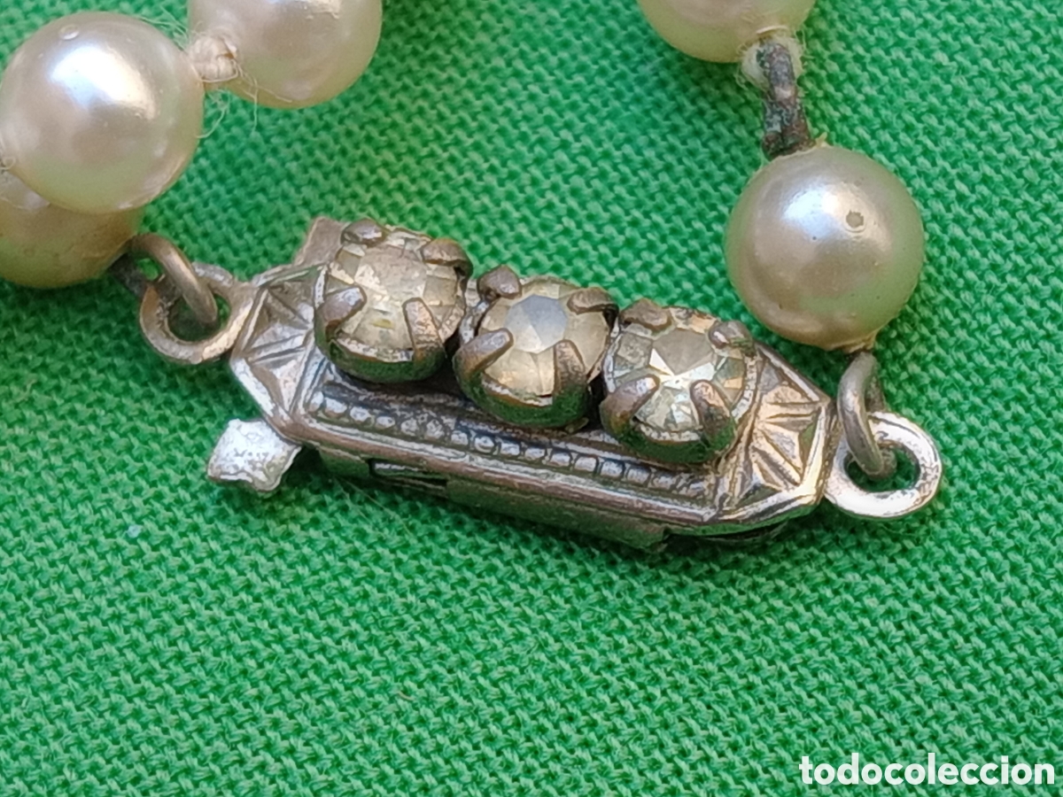 Joyeria: COLLAR PERLAS con ANTIGUO ESTUCHE/JOYERO-IGUALADA - Foto 4