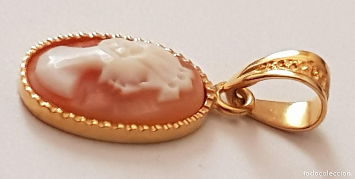 Joyeria: Colgante con Camafeo en oro 18 quilates - Foto 3