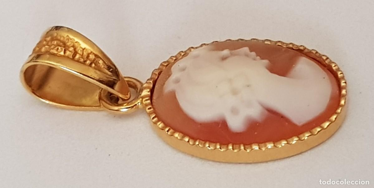 Joyeria: Colgante con Camafeo en oro 18 quilates - Foto 4