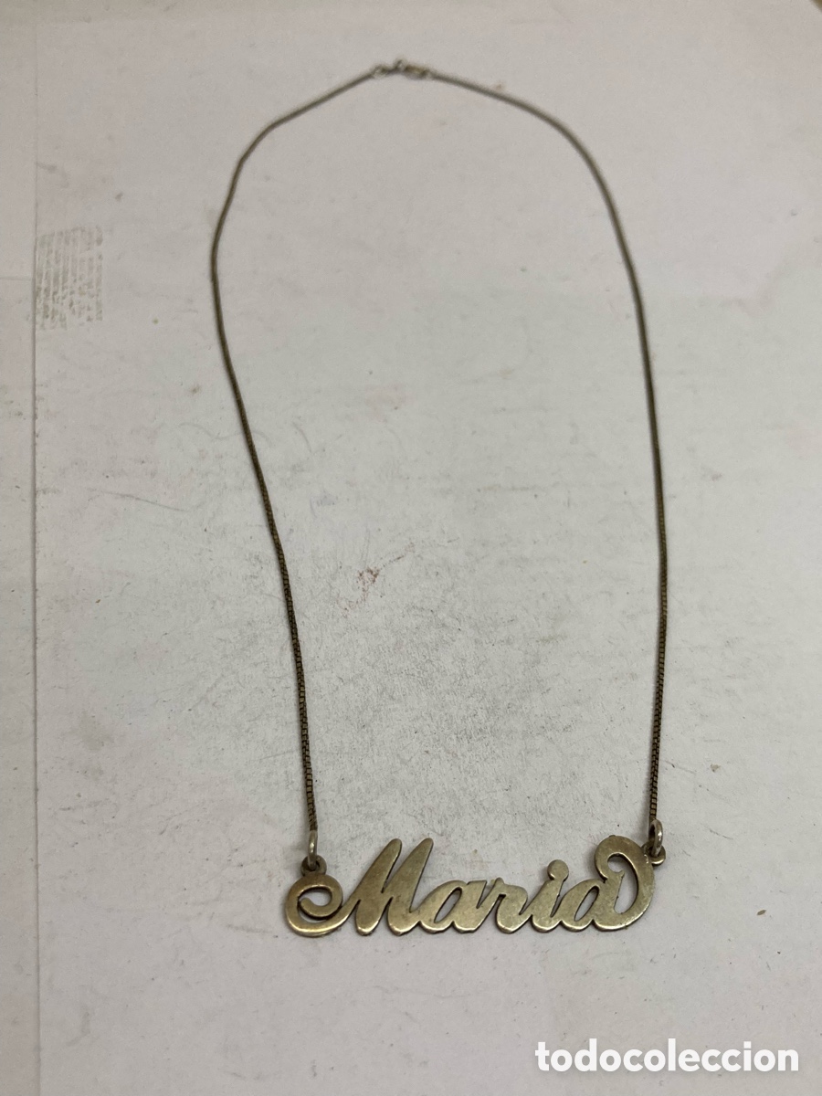 Joyeria: Cadena y colgante de plata CC29 - Foto 1