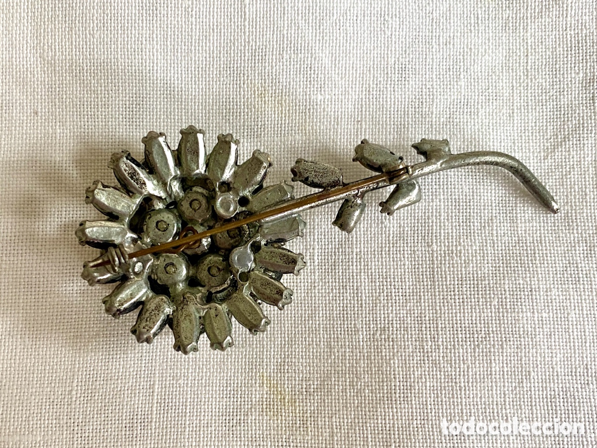 Joyeria: Broche vintage flor - Foto 2