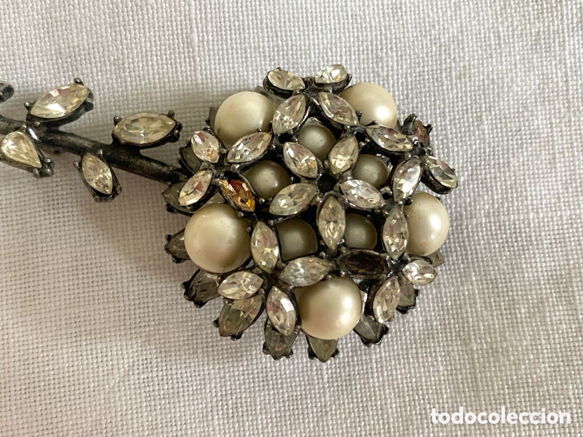 Joyeria: Broche vintage flor - Foto 3