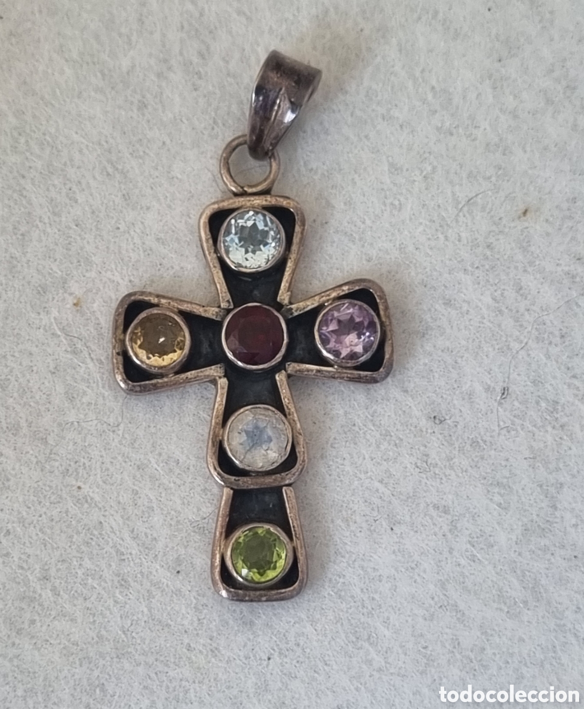 Joyeria: Colgante plata cruz A1 - Foto 2