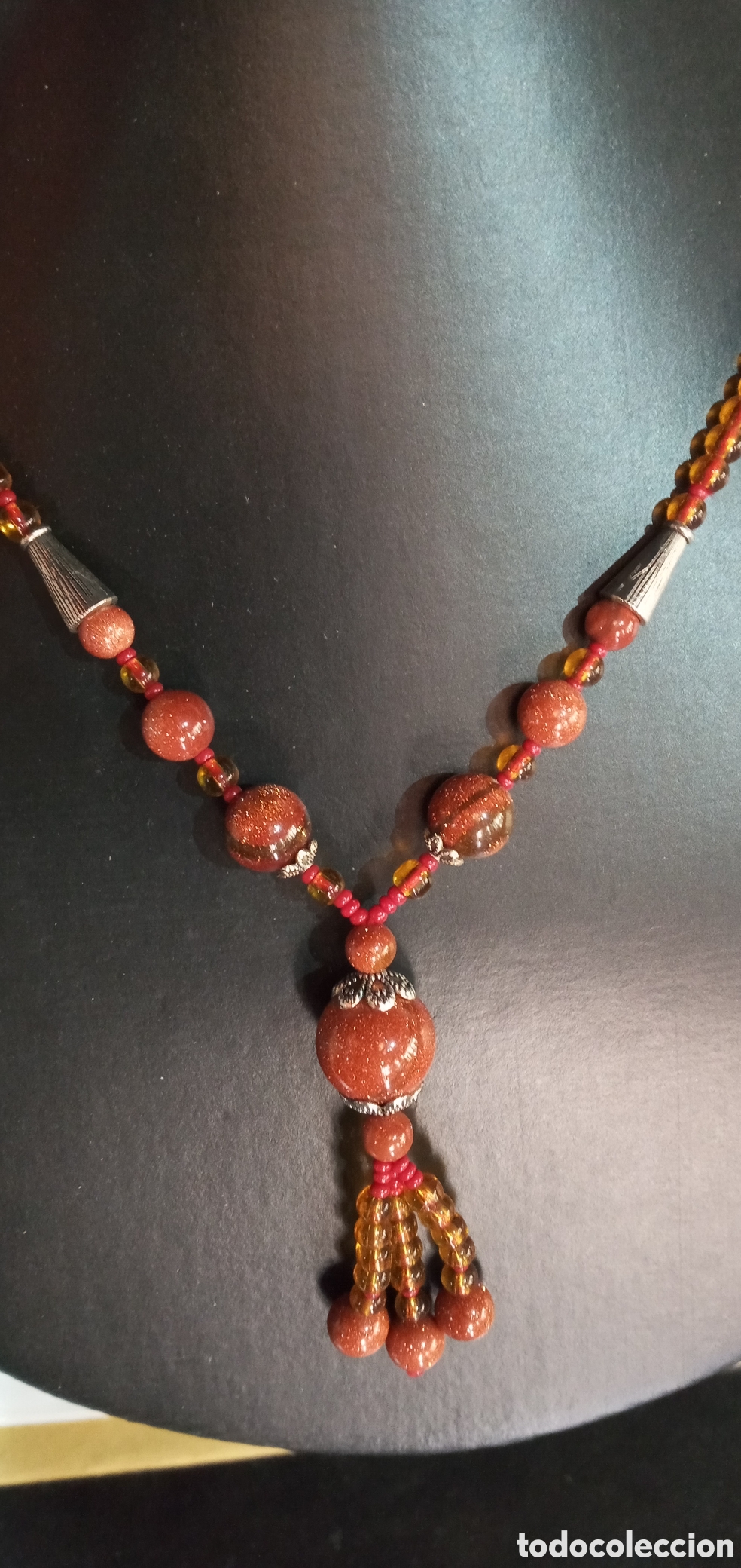 Joyeria: BONITO COLGANTE DE PIEDRA SOL. - Foto 4