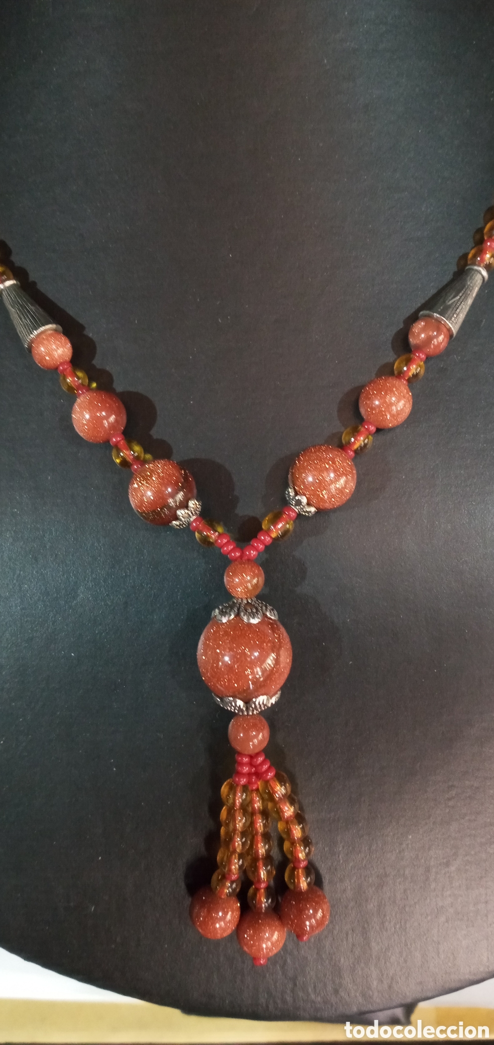 Joyeria: BONITO COLGANTE DE PIEDRA SOL. - Foto 2
