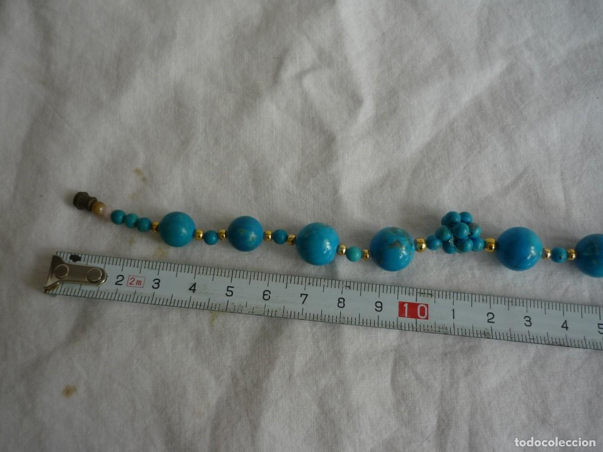 Joyeria: Collar con bolas y &aacute;tomos de turquesa - Foto 10