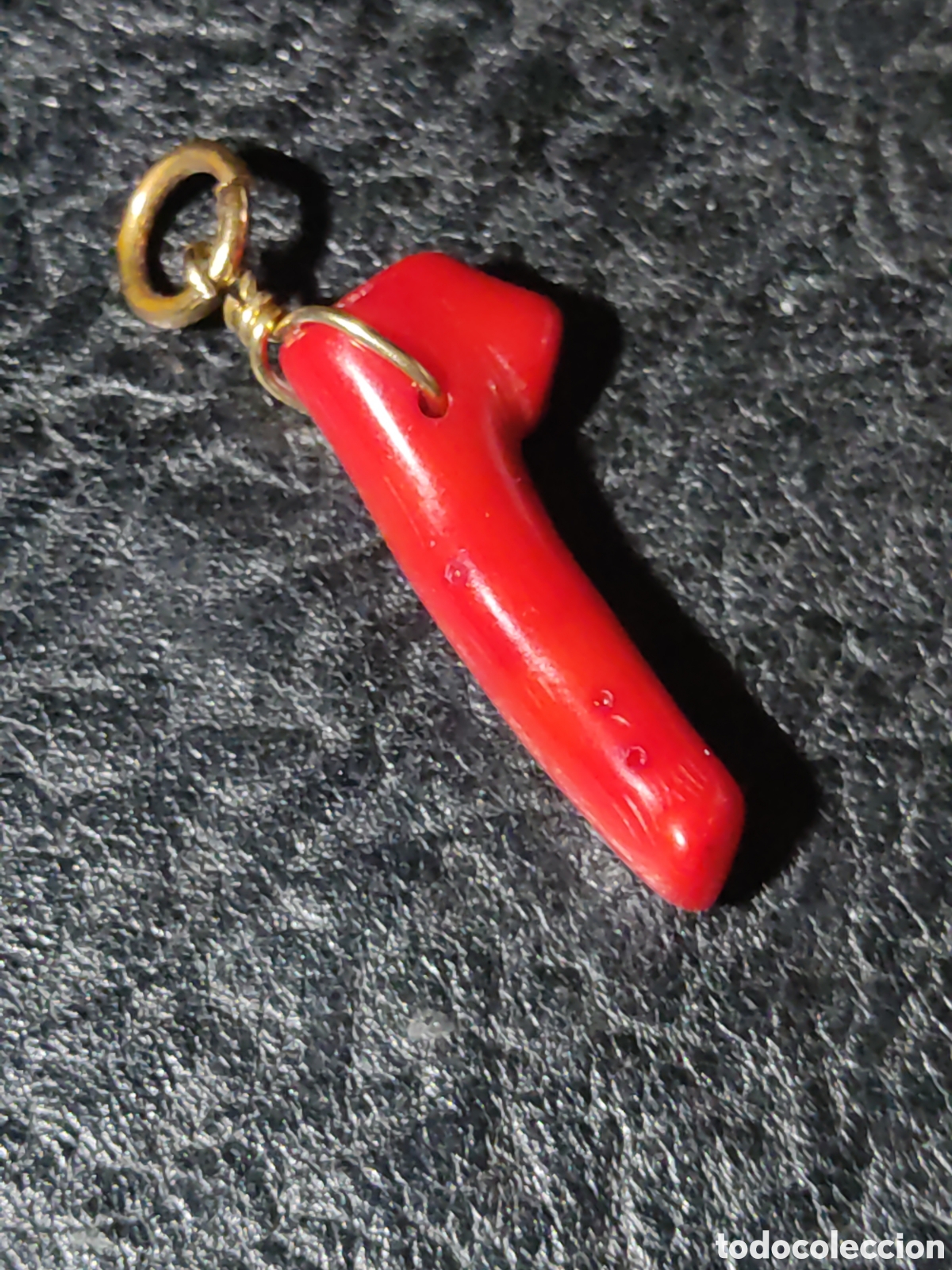 Joyeria: Colgante de coral rojo. *L1* - Foto 2