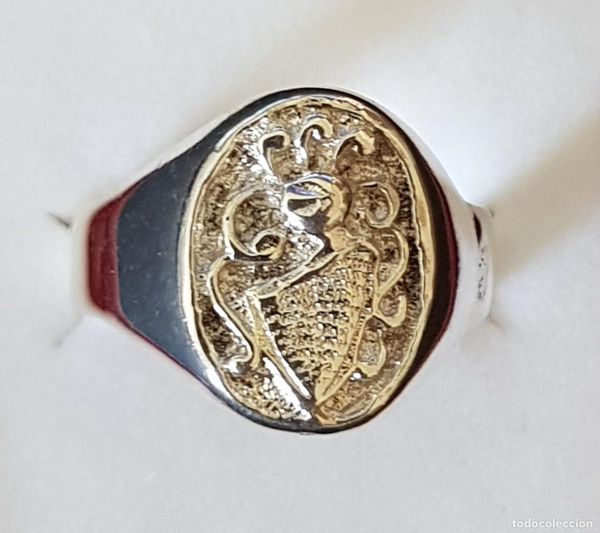 Joyeria: Anillo de plata de Ley 925 mm. Sello (NUEVO) - Foto 1