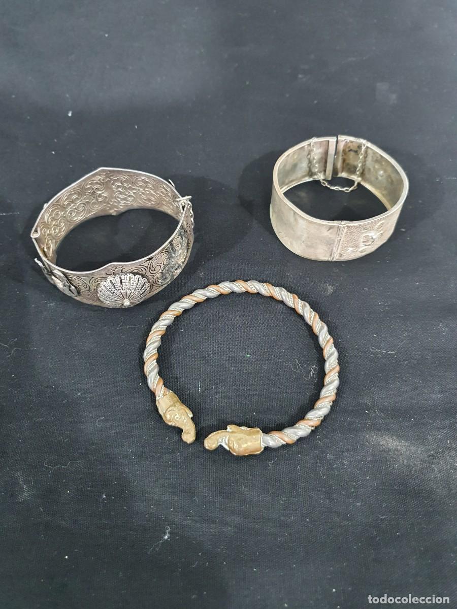 Joyeria: Lote de tres brazaletes - Foto 1