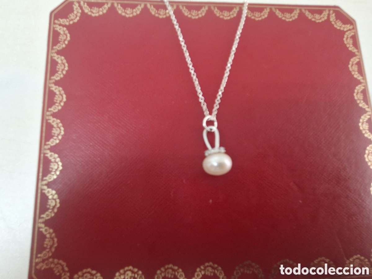 Joyeria: CADENA Y COLGANTE PLATA DE LEY PERLA - Foto 2