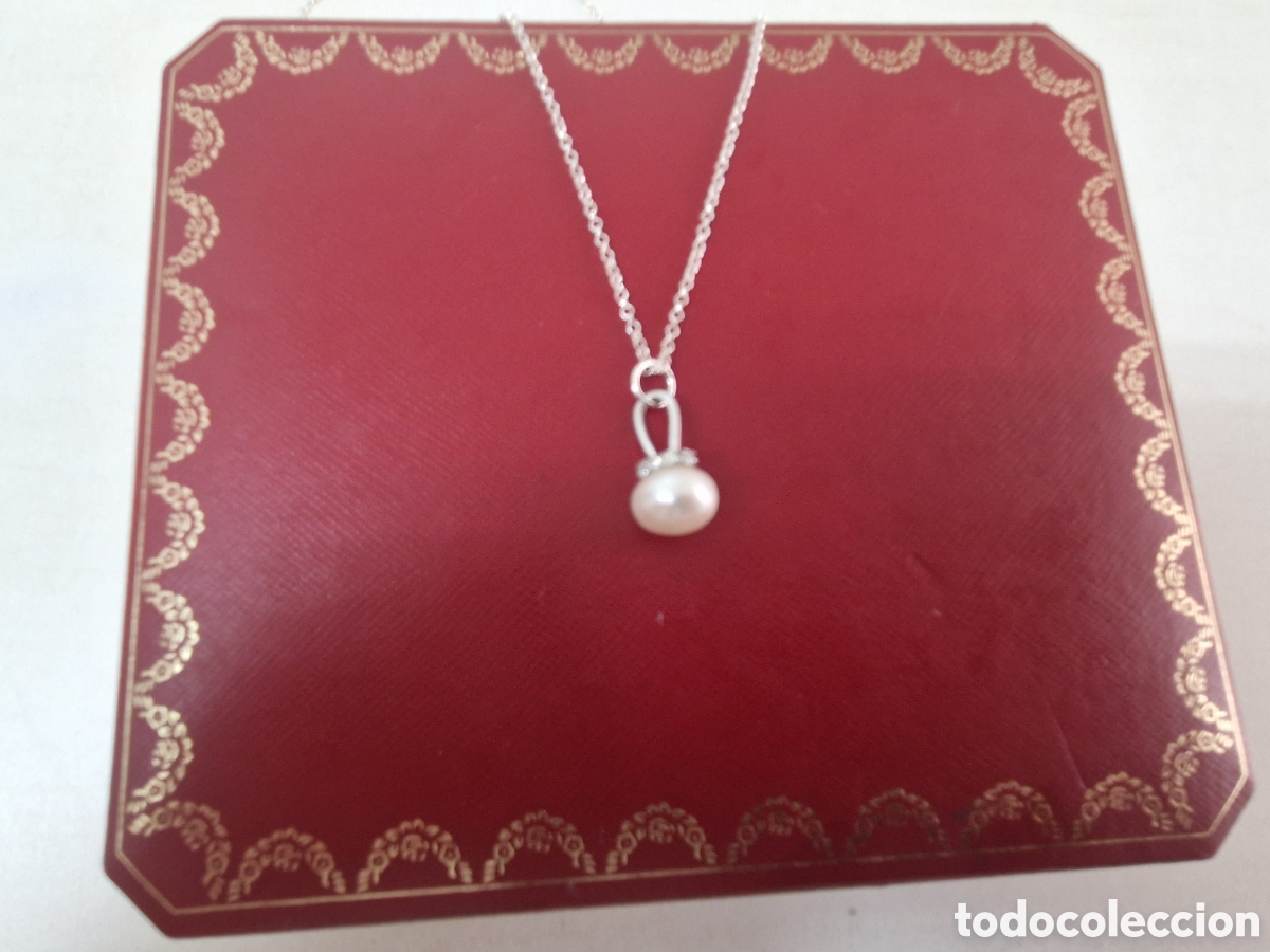 Joyeria: CADENA Y COLGANTE PLATA DE LEY PERLA - Foto 4