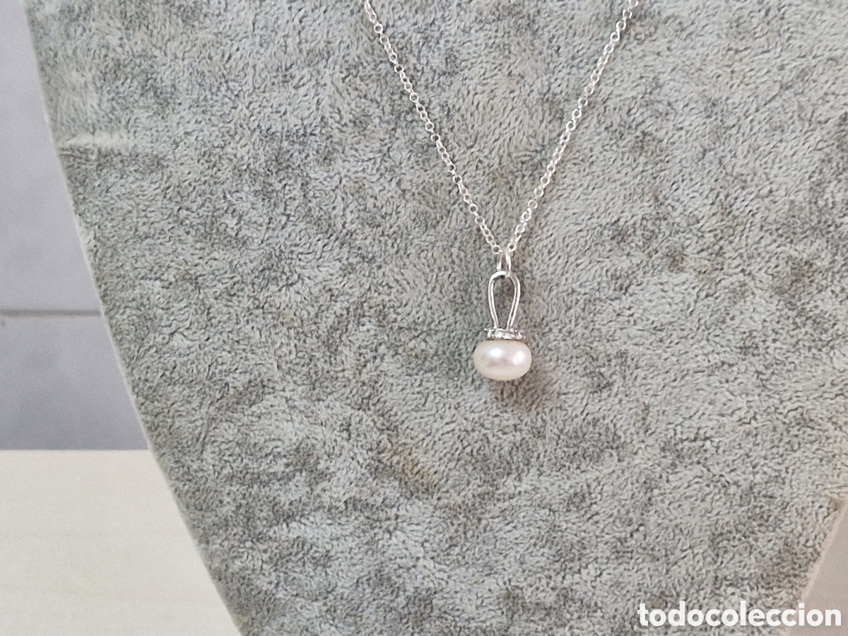 Joyeria: CADENA Y COLGANTE PLATA DE LEY PERLA - Foto 11