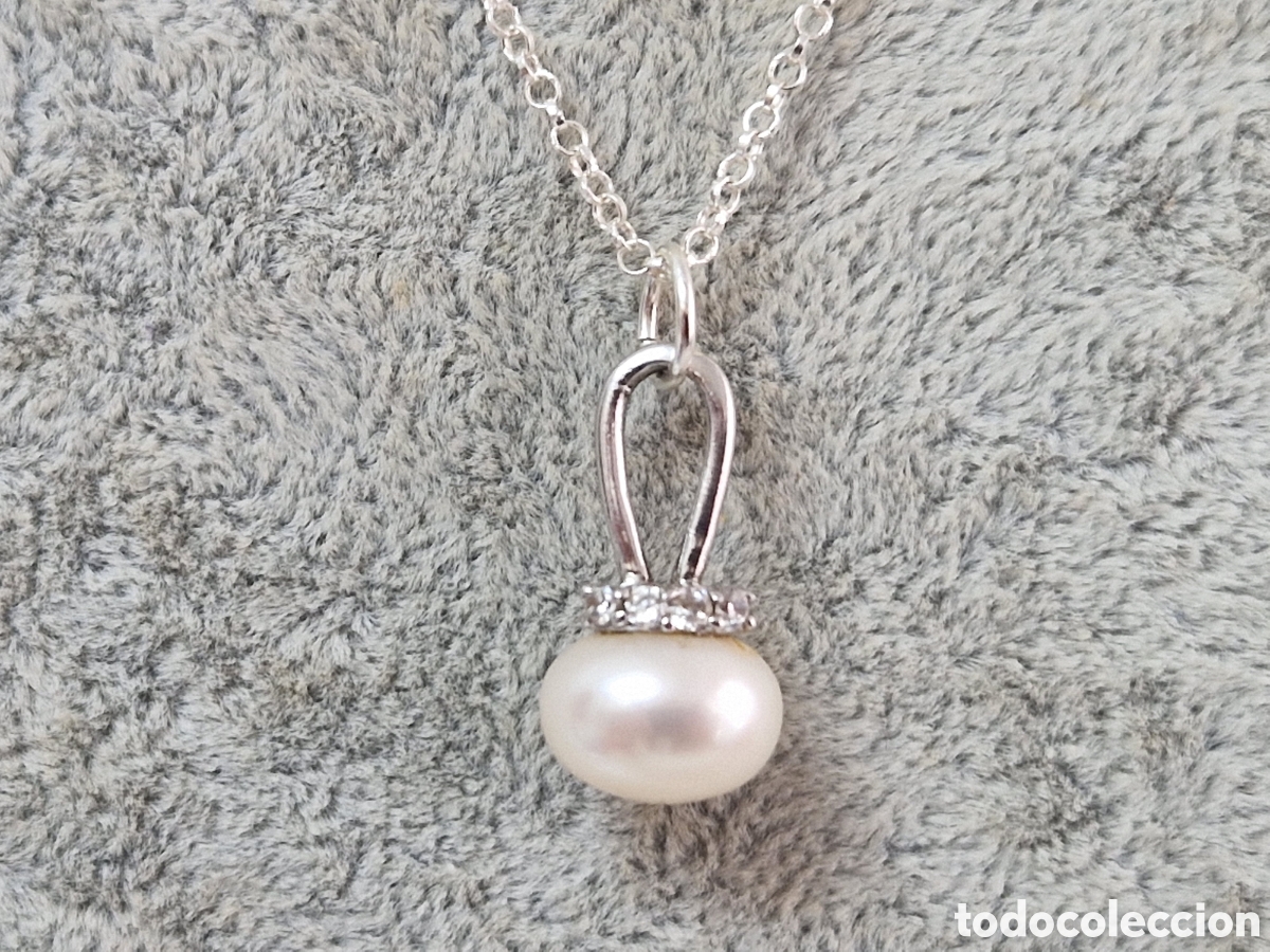 Joyeria: CADENA Y COLGANTE PLATA DE LEY PERLA - Foto 12