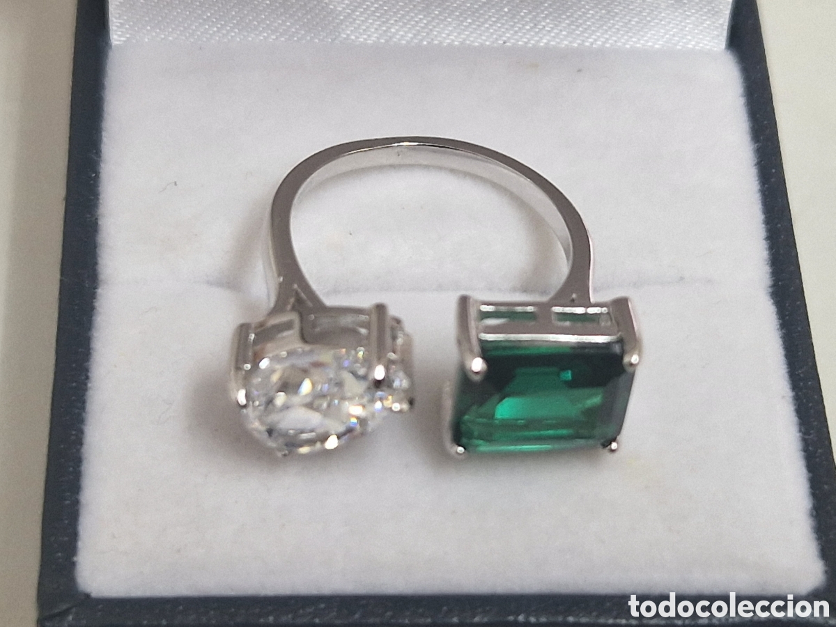 Joyeria: ANILLO DE PLATA Y PIEDRAS - Foto 4