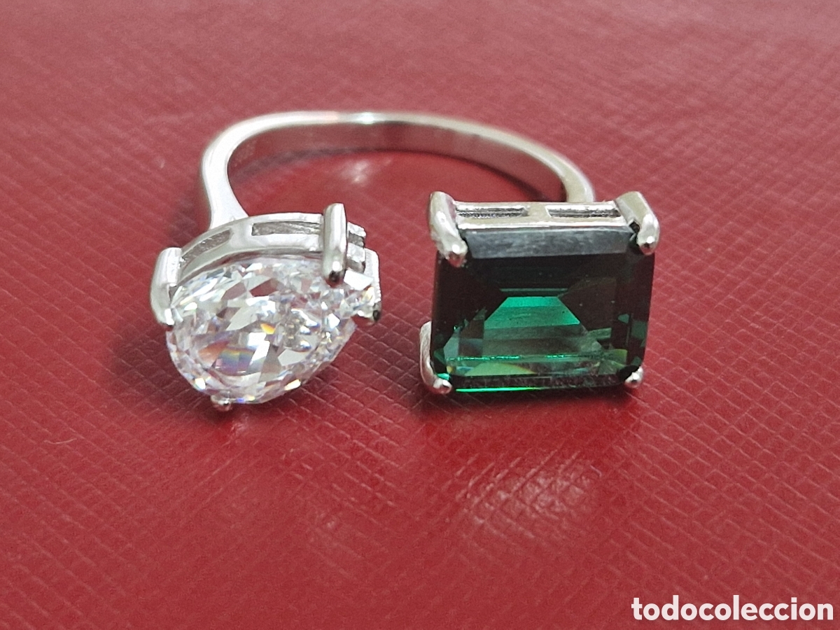 Joyeria: ANILLO DE PLATA Y PIEDRAS - Foto 6