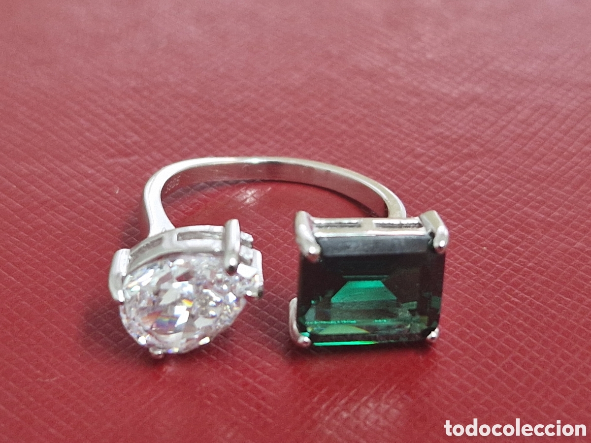 Joyeria: ANILLO DE PLATA Y PIEDRAS - Foto 7