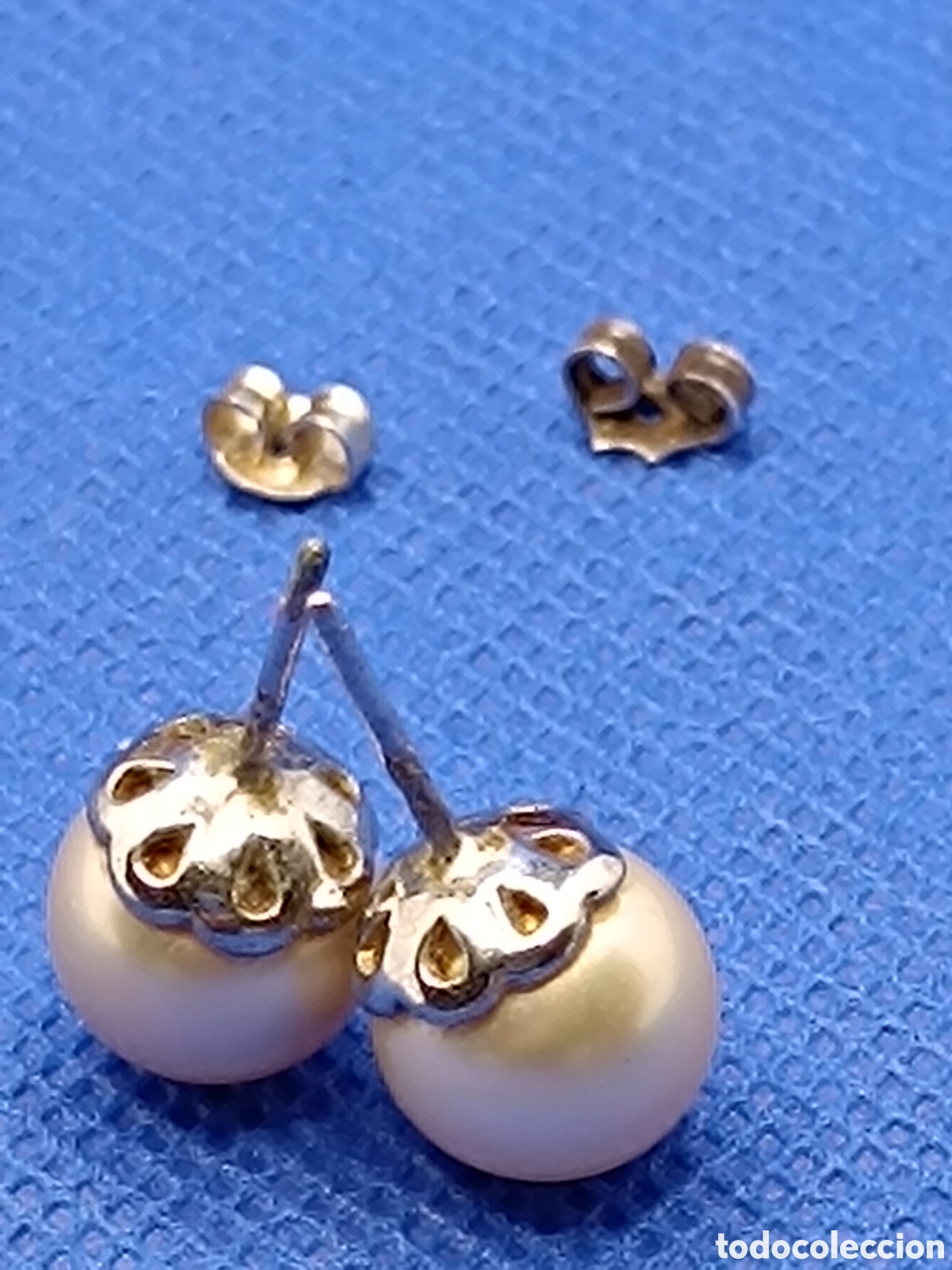 Joyeria: Pendientes Plata Ley 925 con Perlas - Foto 3