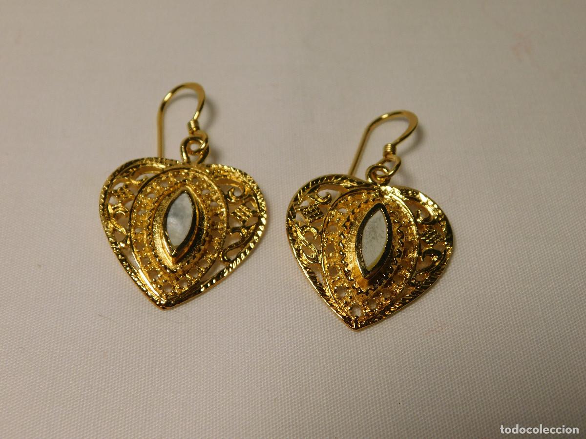 Joyeria: Gargantilla y aros dorado eterno - Foto 4