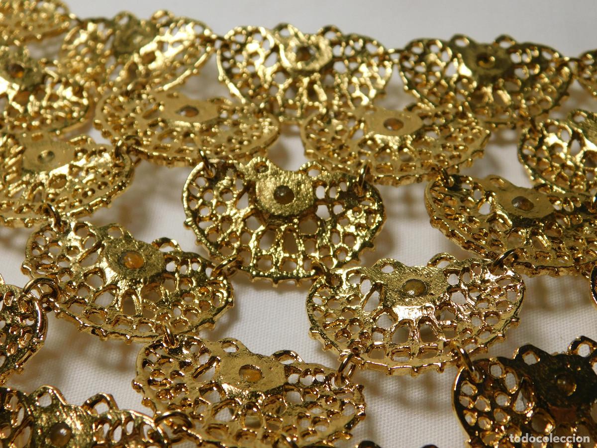 Joyeria: Gargantilla y aros dorado eterno - Foto 8