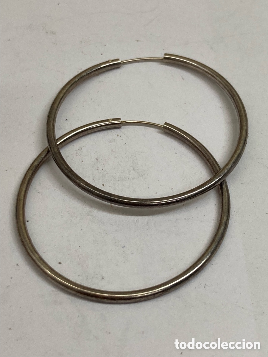 Joyeria: Pendientes de plata P132 - Foto 1