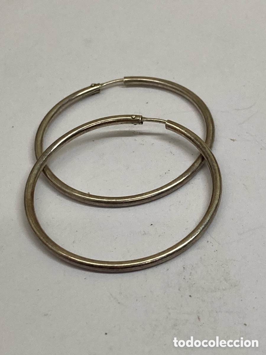 Joyeria: Pendientes de plata P132 - Foto 1