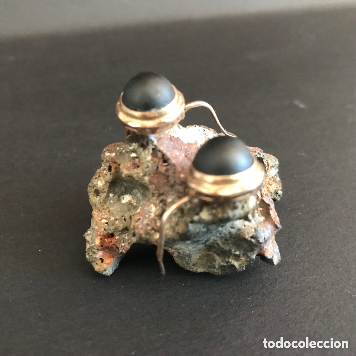 Joyeria: Antiguos pendientes en oro - Foto 3