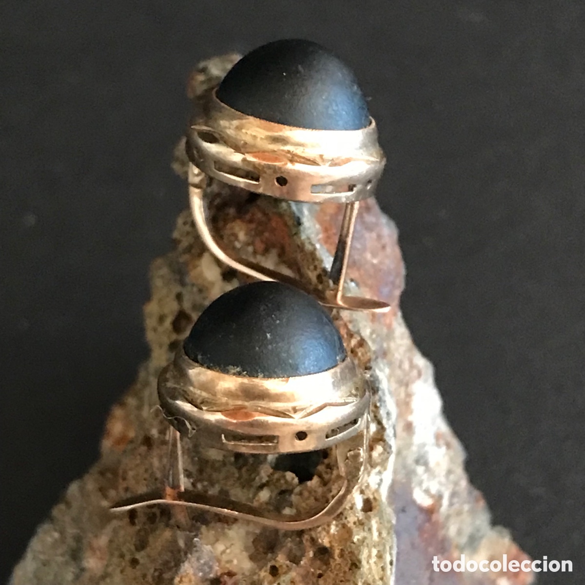 Joyeria: Antiguos pendientes en oro - Foto 4