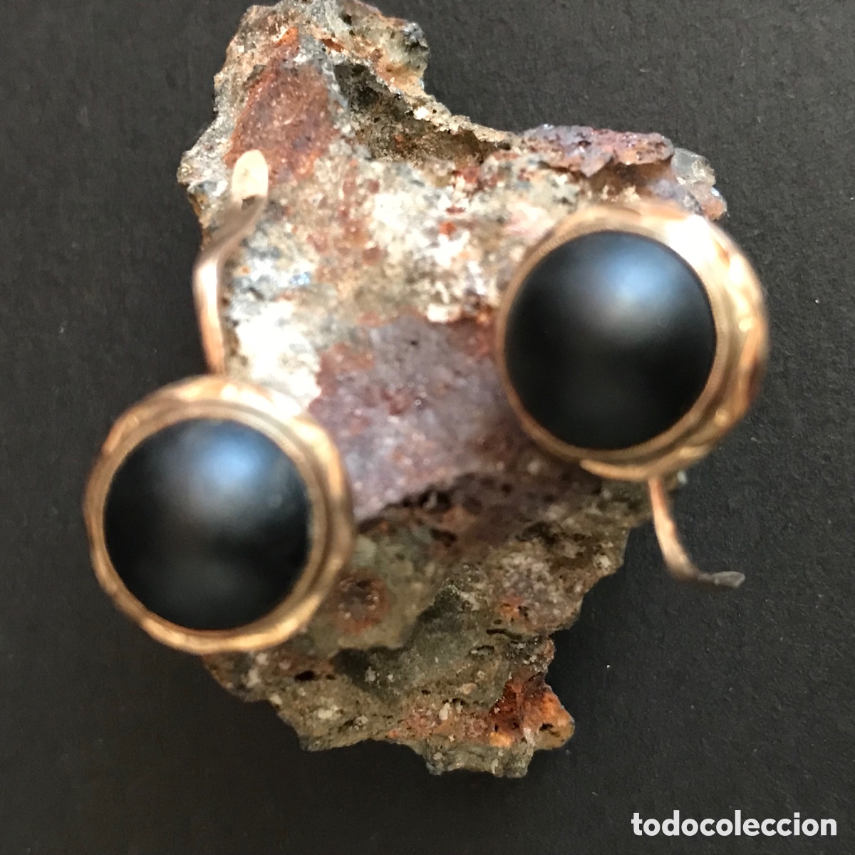 Joyeria: Antiguos pendientes en oro - Foto 2