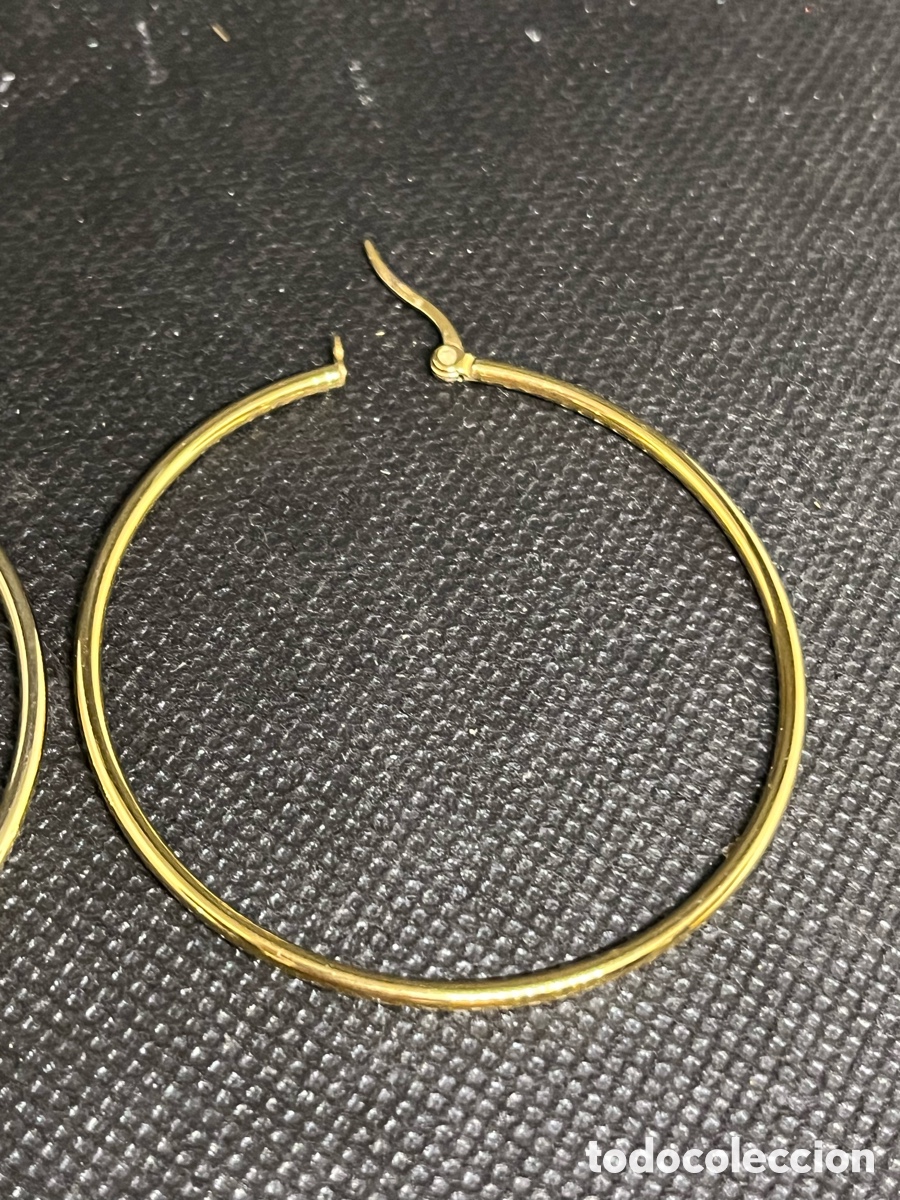 Joyeria: PENDIENTES DE ARO BA&Ntilde;O DE ORO - Foto 5