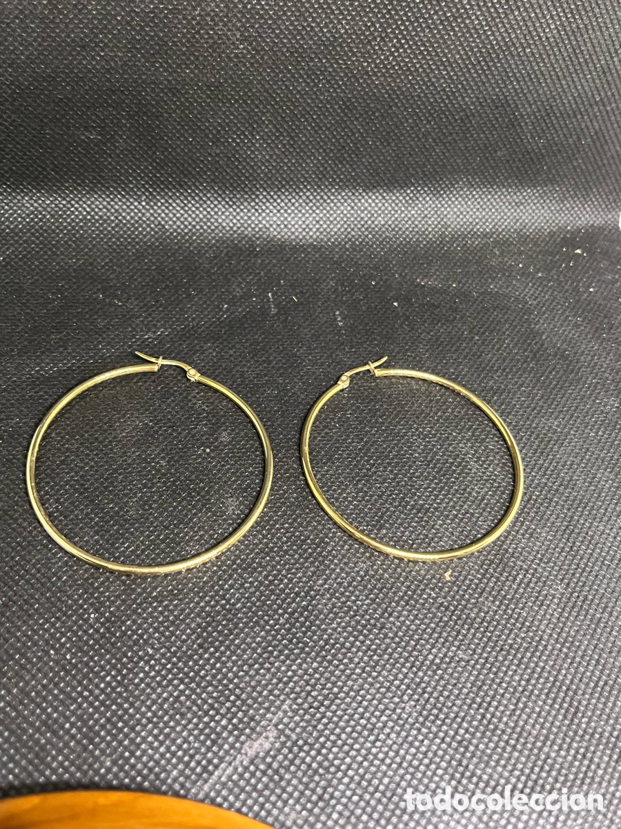 Joyeria: PENDIENTES DE ARO BA&Ntilde;O DE ORO - Foto 3