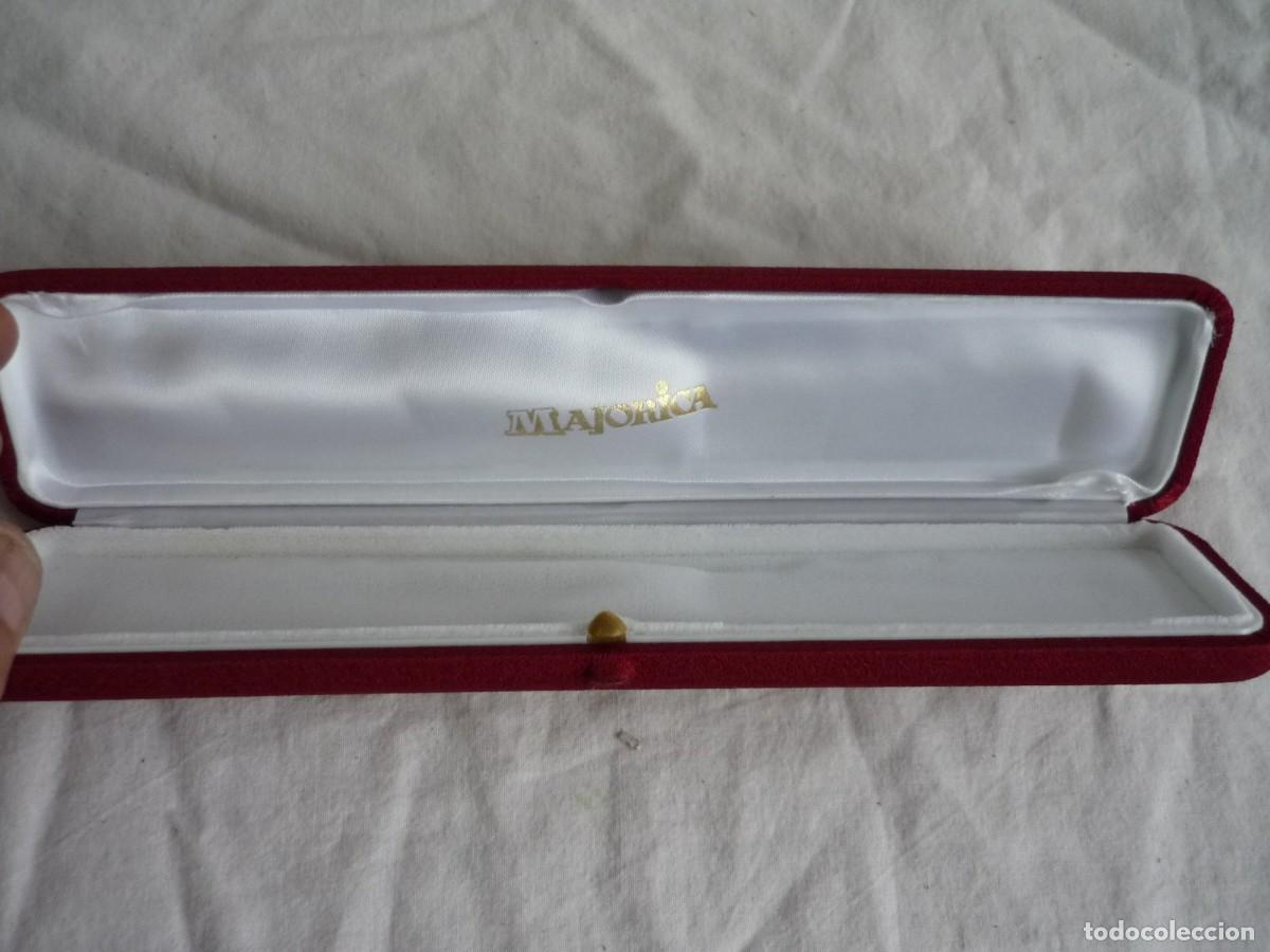 Joyeria: Estuche vac&iacute;o para collar de perlas Majorica - Foto 4