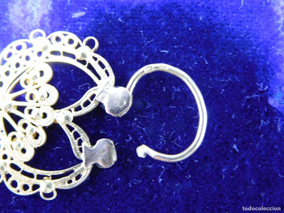 Joyeria: PENDIENTES FILIGRANA DE ORO 18K - Foto 8