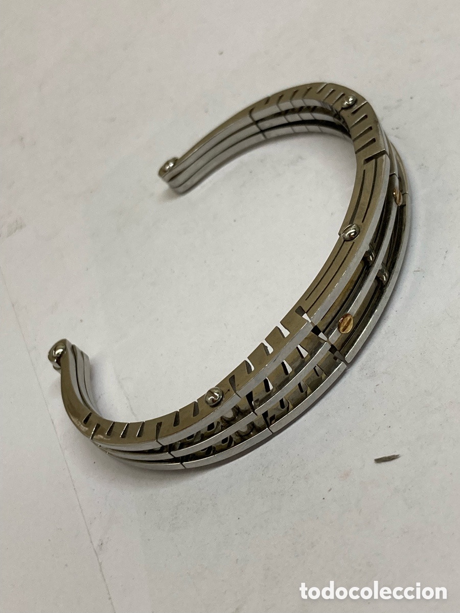Joyeria: Pulsera de acero y oro Pul130 - Foto 1