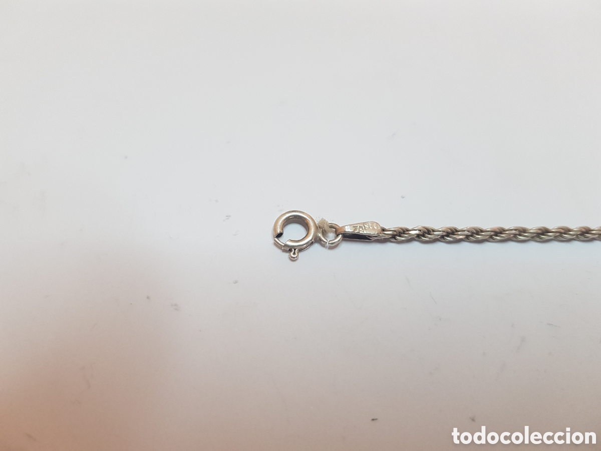 Joyeria: #877 Cadena plata de ley 925 41cm - Foto 1