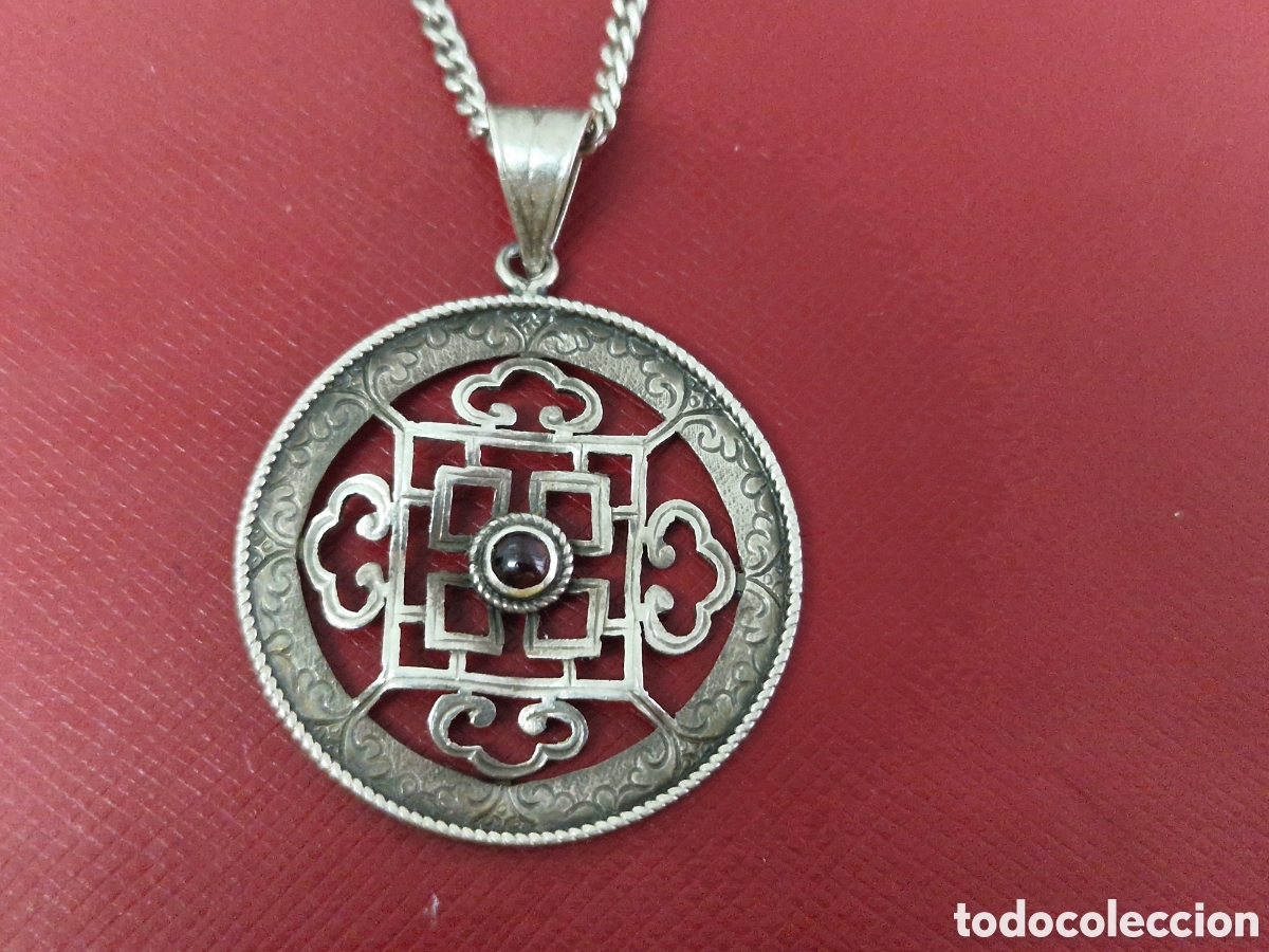 Joyeria: CADENA Y COLGANTE EN PLATA DE LEY - Foto 2