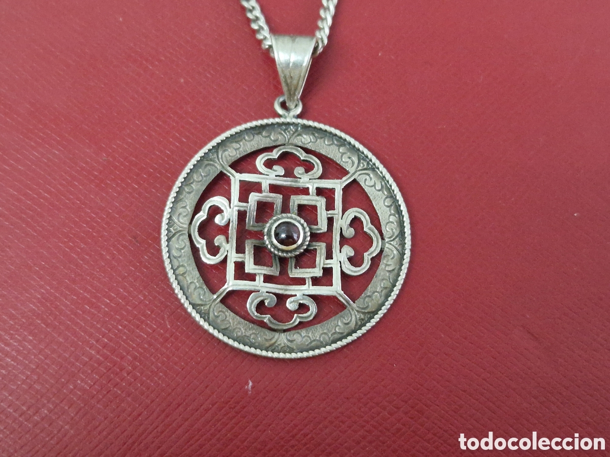 Joyeria: CADENA Y COLGANTE EN PLATA DE LEY - Foto 1
