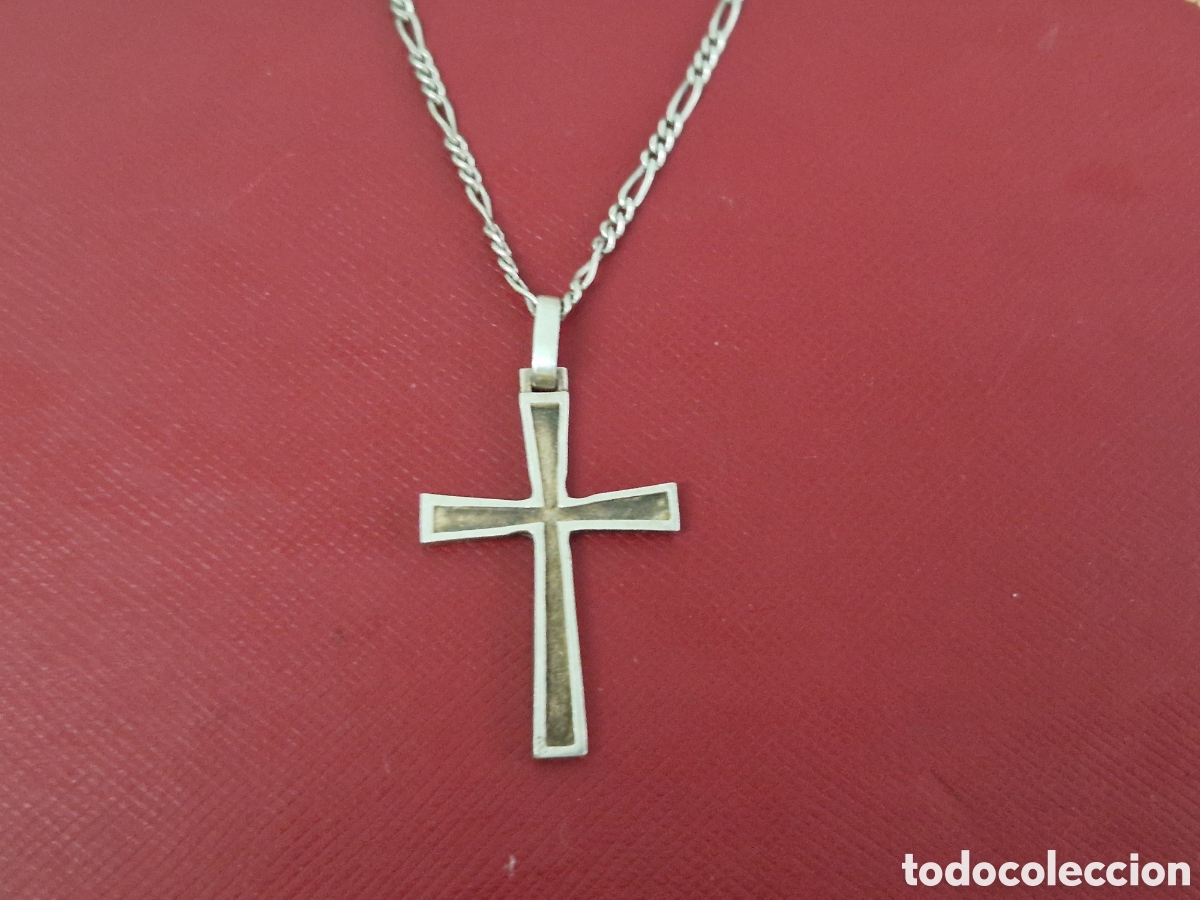 Joyeria: PRECIOSA CRUZ Y CADENA EN PLATA DE LEY - Foto 6