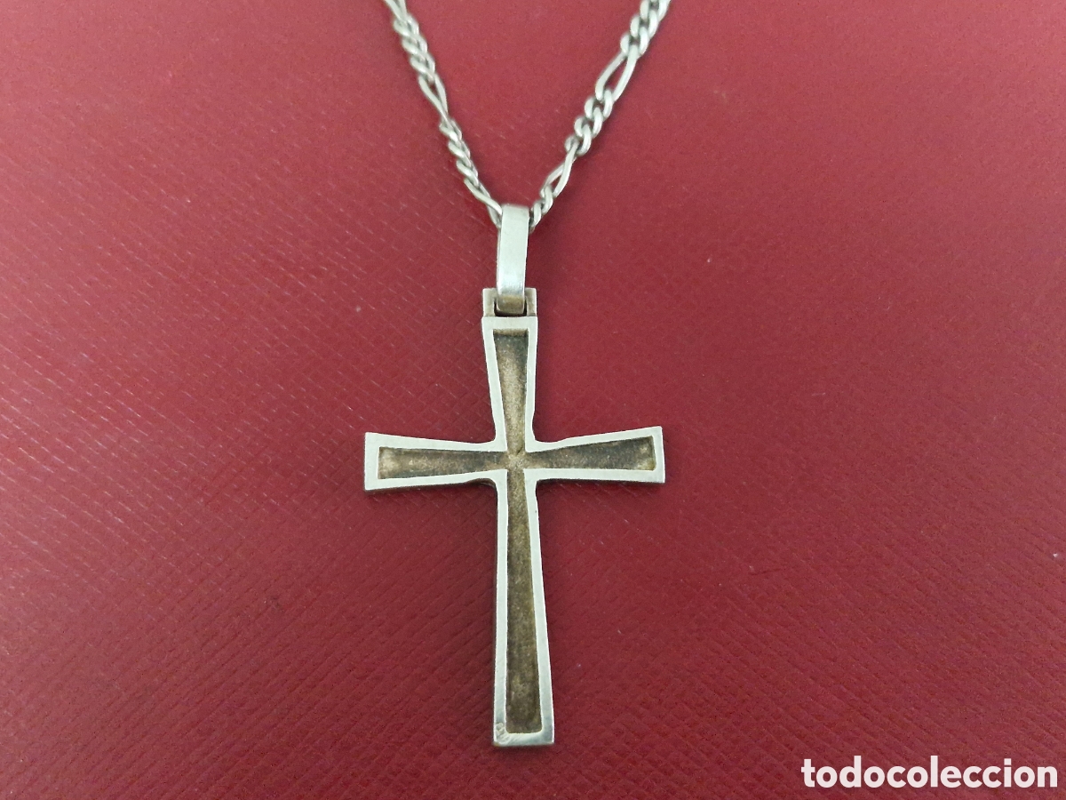 Joyeria: PRECIOSA CRUZ Y CADENA EN PLATA DE LEY - Foto 7