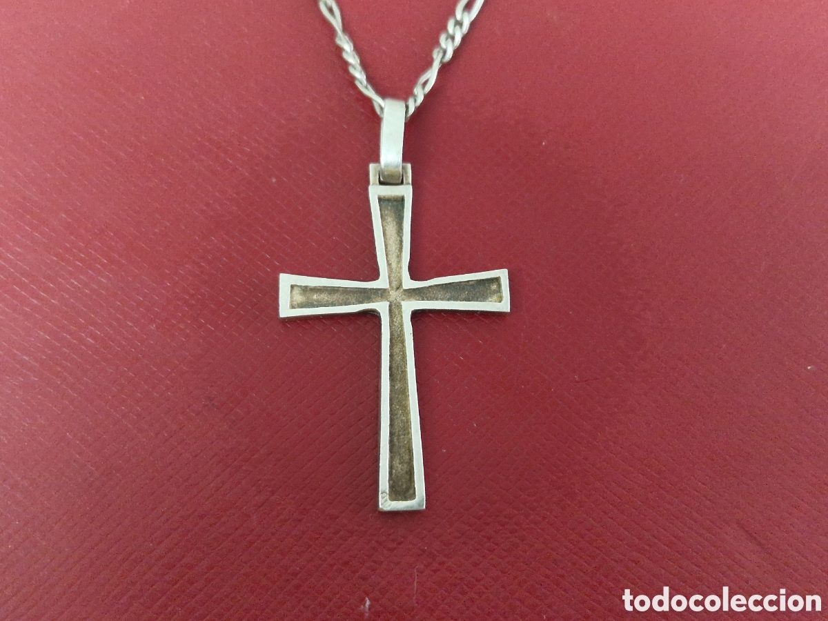 Joyeria: PRECIOSA CRUZ Y CADENA EN PLATA DE LEY - Foto 8