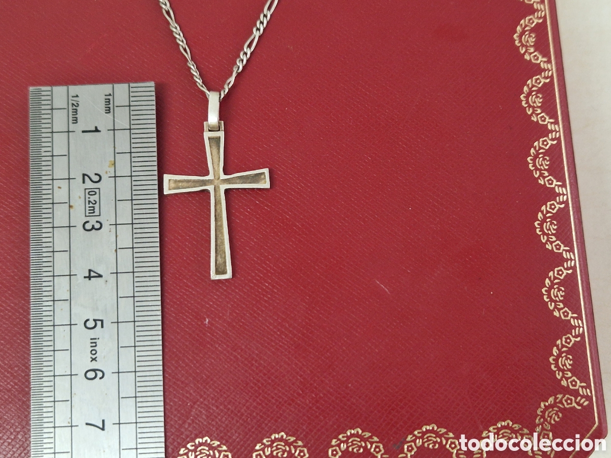 Joyeria: PRECIOSA CRUZ Y CADENA EN PLATA DE LEY - Foto 9